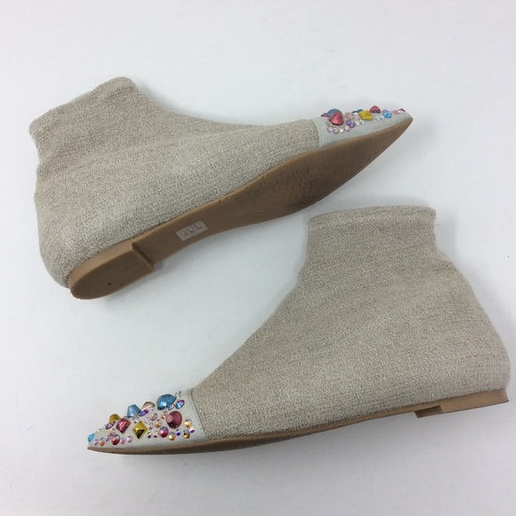 RAS Ankle Booties Boots Embellished Jeweled EUR 38 - Picture 4 of 9